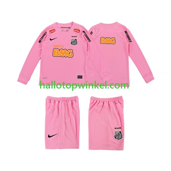 Voetbalshirt Santos 2012 2013 Retro Kleuters/Kids Vierde Tenue Lange Mouw