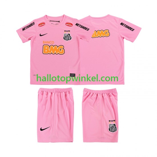 Voetbalshirt Santos 2012 2013 Retro Kleuters/Kids Vierde Tenue Korte Mouw