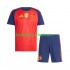 Spanje Voetbalshirt 2-star Kleuters/Kids Thuis Tenue 2026-2027 Korte Mouw