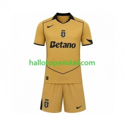 Sporting CP Voetbalshirt Kleuters/Kids Uit Tenue 2026-2027 Korte Mouw