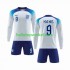 Engeland Voetbalshirt Kane 9 Kleuters/Kids Thuis Tenue WK 2022 Lange Mouw