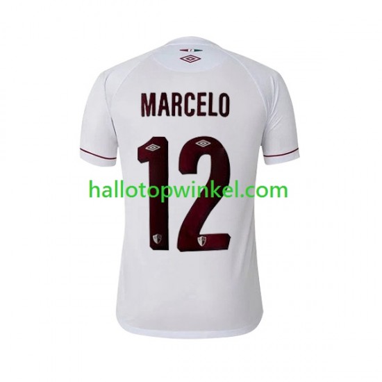 Fluminense Voetbalshirt Marcelo 12 Heren Uit Tenue 2023-2024 Korte Mouw