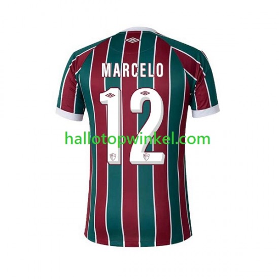 Fluminense Voetbalshirt Marcelo 12 Heren Thuis Tenue 2023-2024 Korte Mouw