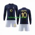 Frankrijk Voetbalshirt Mbappé 10 Kleuters/Kids Thuis Tenue WK 2022 Lange Mouw