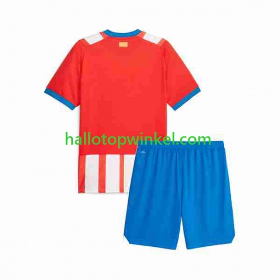 Voetbalshirt Girona Kleuters/Kids Thuis Tenue 2023-2024 Korte Mouw