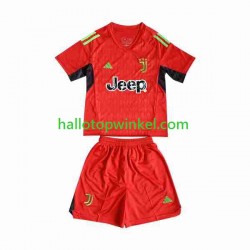 Juventus Voetbalshirt Doelman Kleuters/Kids Uit Tenue 2023-2024 Korte Mouw