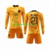 Nederland Voetbalshirt De Jong 21 Kleuters/Kids Thuis Tenue WK 2022 Lange Mouw