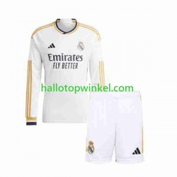 Real Madrid Voetbalshirt Kleuters/Kids Thuis Tenue 2023-2024 Lange Mouw