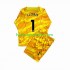Tottenham Hotspur Voetbalshirt Hugo Orangecolor Doelman Kleuters/Kids Uit Tenue 2023-2024 Lange Mouw
