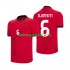 Albanië Voetbalshirt Berat Djimsiti 6 Heren Thuis Tenue WK 2026 Korte Mouw