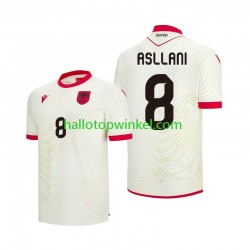 Albanië Voetbalshirt Kristjan Asllani 8 Heren Uit Tenue WK 2026 Korte Mouw