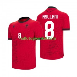 Albanië Voetbalshirt Kristjan Asllani 8 Heren Thuis Tenue WK 2026 Korte Mouw