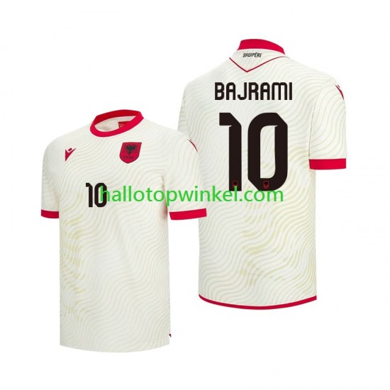 Albanië Voetbalshirt Nedim Bajrami 10 Heren Uit Tenue WK 2026 Korte Mouw