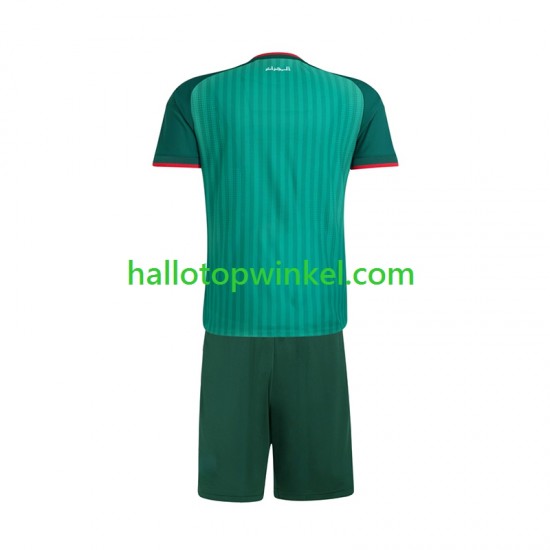 Algerije Voetbalshirt Kleuters/Kids Uit Tenue 2026 Korte Mouw