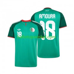 Algerije Voetbalshirt Mohamed Amoura 18 Heren Uit Tenue 2026 Korte Mouw
