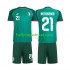Algerije Voetbalshirt Ramy Bensebaini 21 Kleuters/Kids Uit Tenue 2026 Korte Mouw