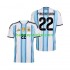 Argentinië Voetbalshirt Franco Mastantuono 22 Heren Thuis Tenue WK 2026 Korte Mouw