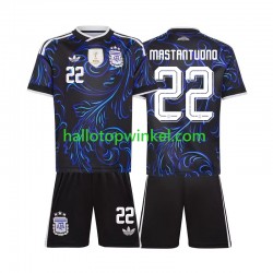 Argentinië Voetbalshirt Franco Mastantuono 22 Kleuters/Kids Uit Tenue WK 2026 Korte Mouw