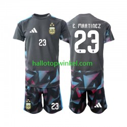 Argentinië Voetbalshirt Emiliano Martinez 23 Doelman Kleuters/Kids Thuis Tenue WK 2026 Korte Mouw
