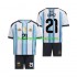 Argentinië Voetbalshirt Jose Manuel Lopez 21 Kleuters/Kids Thuis Tenue WK 2026 Korte Mouw
