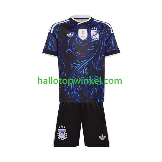 Argentinië Voetbalshirt Kleuters/Kids Uit Tenue WK 2026 Korte Mouw