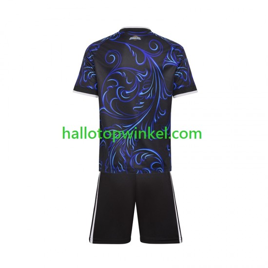Argentinië Voetbalshirt Kleuters/Kids Uit Tenue WK 2026 Korte Mouw