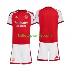 Arsenal Voetbalshirt Kleuters/Kids Thuis Tenue 2026-2027 Korte Mouw