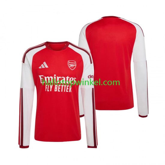 Arsenal Voetbalshirt Heren Thuis Tenue 2026-2027 Lange Mouw