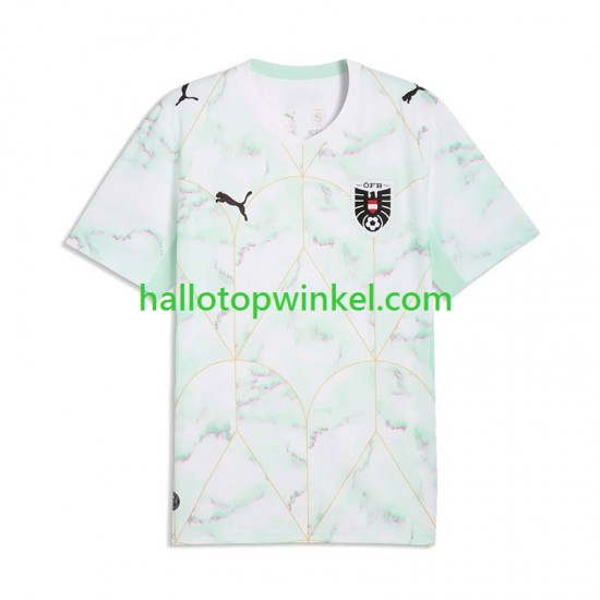 Oostenrijk Voetbalshirt Heren Uit Tenue WK 2026 Korte Mouw