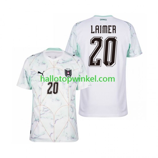 Oostenrijk Voetbalshirt Konrad Laimer 20 Heren Uit Tenue WK 2026 Korte Mouw