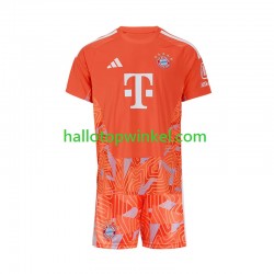 FC Bayern München Voetbalshirt Doelman Kleuters/Kids Uit Tenue 2026-2027 Korte Mouw