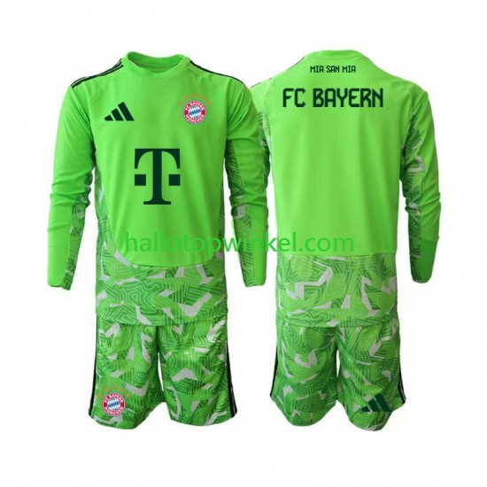 FC Bayern München Voetbalshirt Doelman Kleuters/Kids Thuis Tenue 2026-2027 Lange Mouw