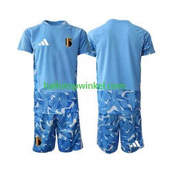 België Voetbalshirt Doelman Kleuters/Kids Thuis Tenue WK 2026 Korte Mouw