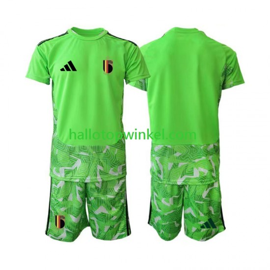 België Voetbalshirt Doelman Kleuters/Kids Derde Tenue WK 2026 Korte Mouw