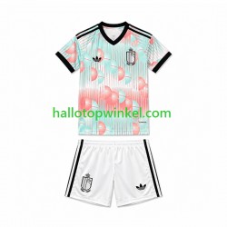 België Voetbalshirt Kleuters/Kids Uit Tenue WK 2026 Korte Mouw