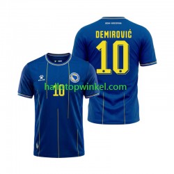 Bosnië Herzegovina Voetbalshirt Ermedin Demirovic 10 Heren Thuis Tenue WK 2026 Korte Mouw