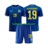 Bosnië Herzegovina Voetbalshirt Kerim Alajbegovic 19 Kleuters/Kids Thuis Tenue WK 2026 Korte Mouw