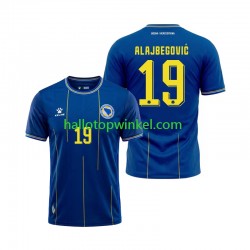 Bosnië Herzegovina Voetbalshirt Kerim Alajbegovic 19 Heren Thuis Tenue WK 2026 Korte Mouw