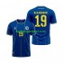 Bosnië Herzegovina Voetbalshirt Kerim Alajbegovic 19 Heren Thuis Tenue WK 2026 Korte Mouw