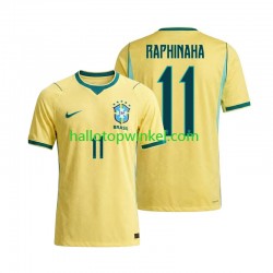 Brazilië Voetbalshirt Raphinha 11 Heren Thuis Tenue WK 2026 Korte Mouw