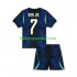 Brazilië Voetbalshirt Vinicius Junior 7 Kleuters/Kids Uit Tenue WK 2026 Korte Mouw