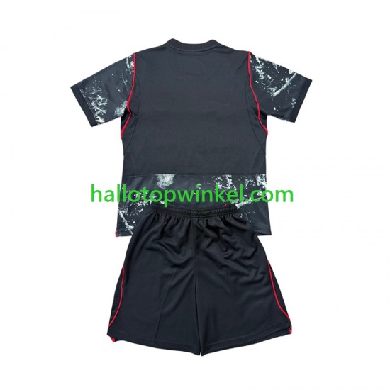 Canada Voetbalshirt Kleuters/Kids Uit Tenue WK 2026 Korte Mouw