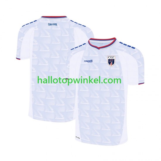 Voetbalshirt Cape Verde Heren Uit Tenue WK 2026 Korte Mouw