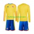Colombia Voetbalshirt Kleuters/Kids Thuis Tenue WK 2026 Lange Mouw