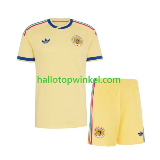 Voetbalshirt Curacao Kleuters/Kids Uit Tenue WK 2026 Korte Mouw
