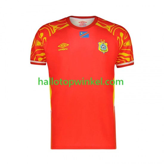 Voetbalshirt DR Congo Heren Derde Tenue WK 2026 Korte Mouw