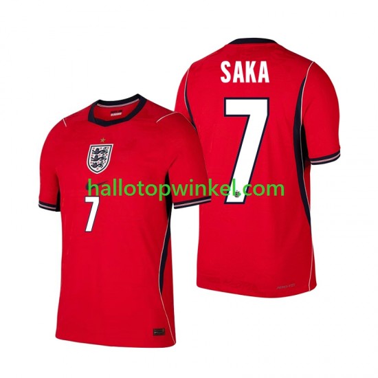 Engeland Voetbalshirt Bukayo Saka 7 Heren Uit Tenue WK 2026 Korte Mouw