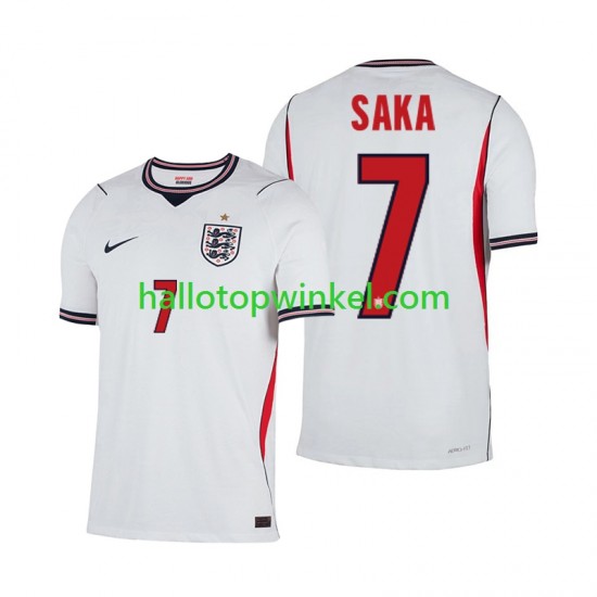Engeland Voetbalshirt Bukayo Saka 7 Heren Thuis Tenue WK 2026 Korte Mouw