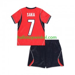 Engeland Voetbalshirt Bukayo Saka 7 Kleuters/Kids Uit Tenue WK 2026 Korte Mouw