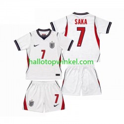 Engeland Voetbalshirt Bukayo Saka 7 Kleuters/Kids Thuis Tenue WK 2026 Korte Mouw